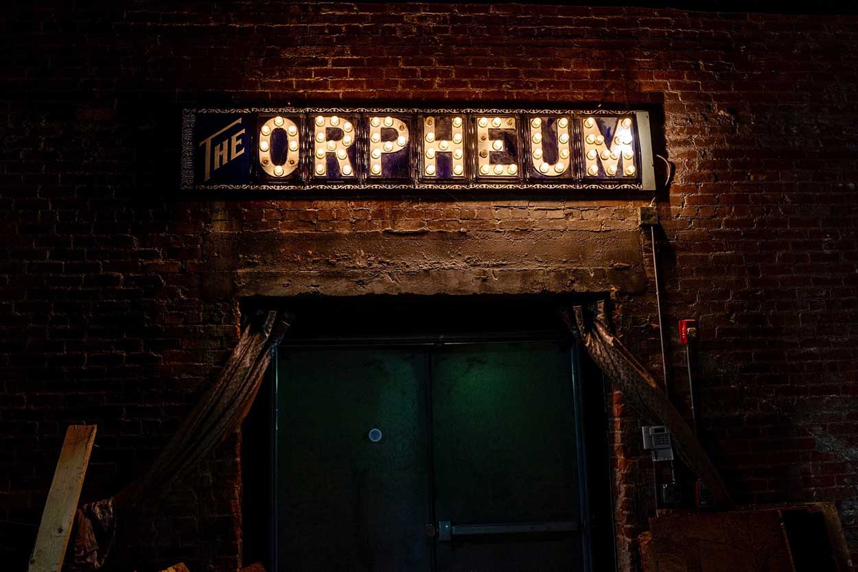 The Orpheum Theatre is located at 146 Main Ave W in Twin Falls