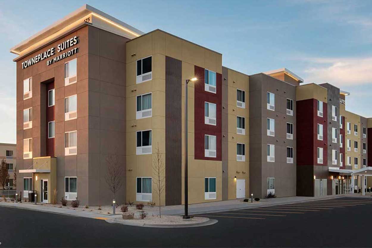 The TownePlace Suites by Marriott Twin Falls is located at 175 Avenida Del Rio Dr, Twin Falls, ID 83301.